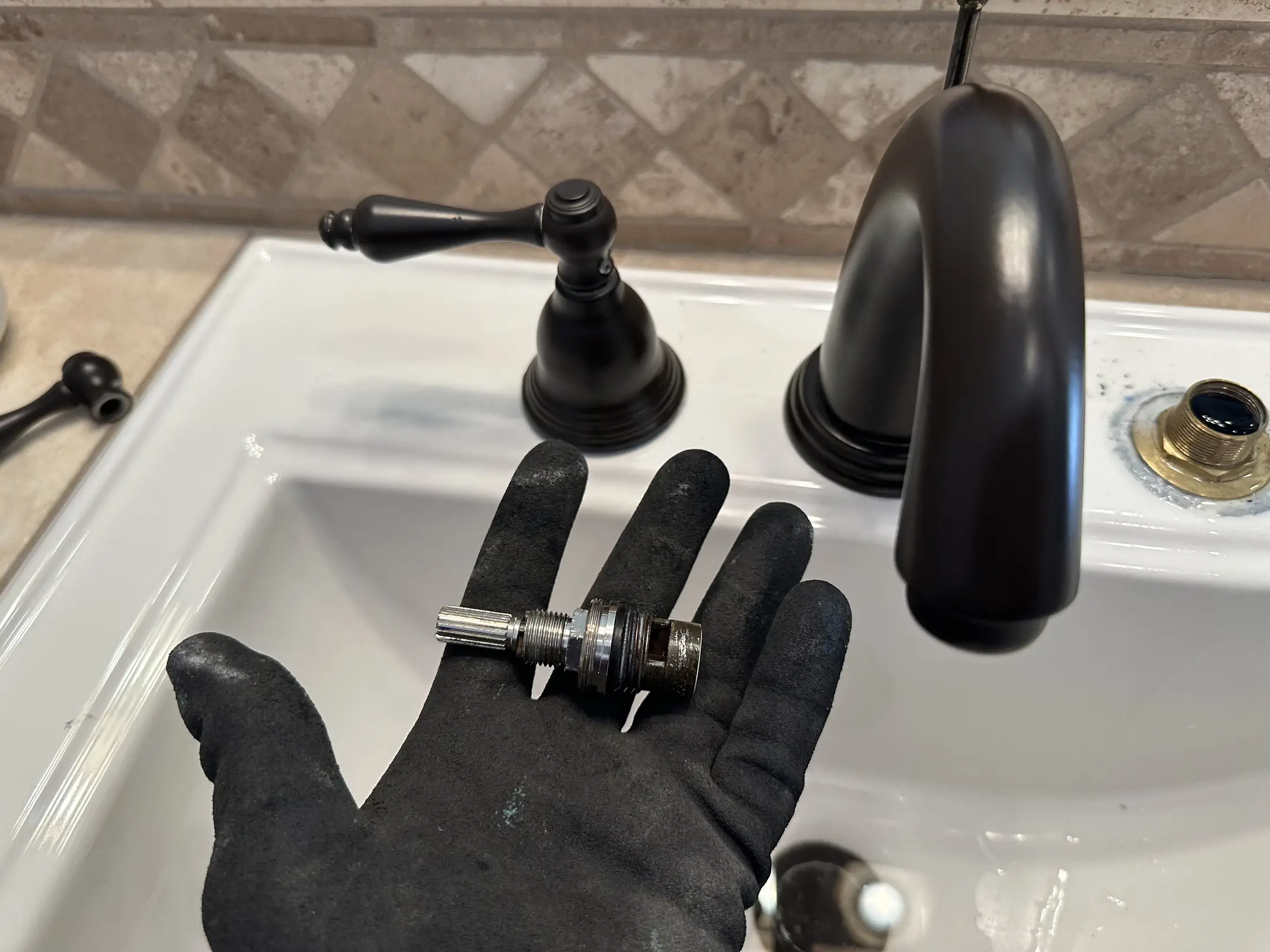 Faucet cartridge replacement